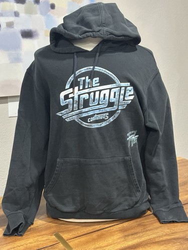 PRPS Men's Large “The Struggle Continues” Graphic Sweatshirt Pullover Hoodie