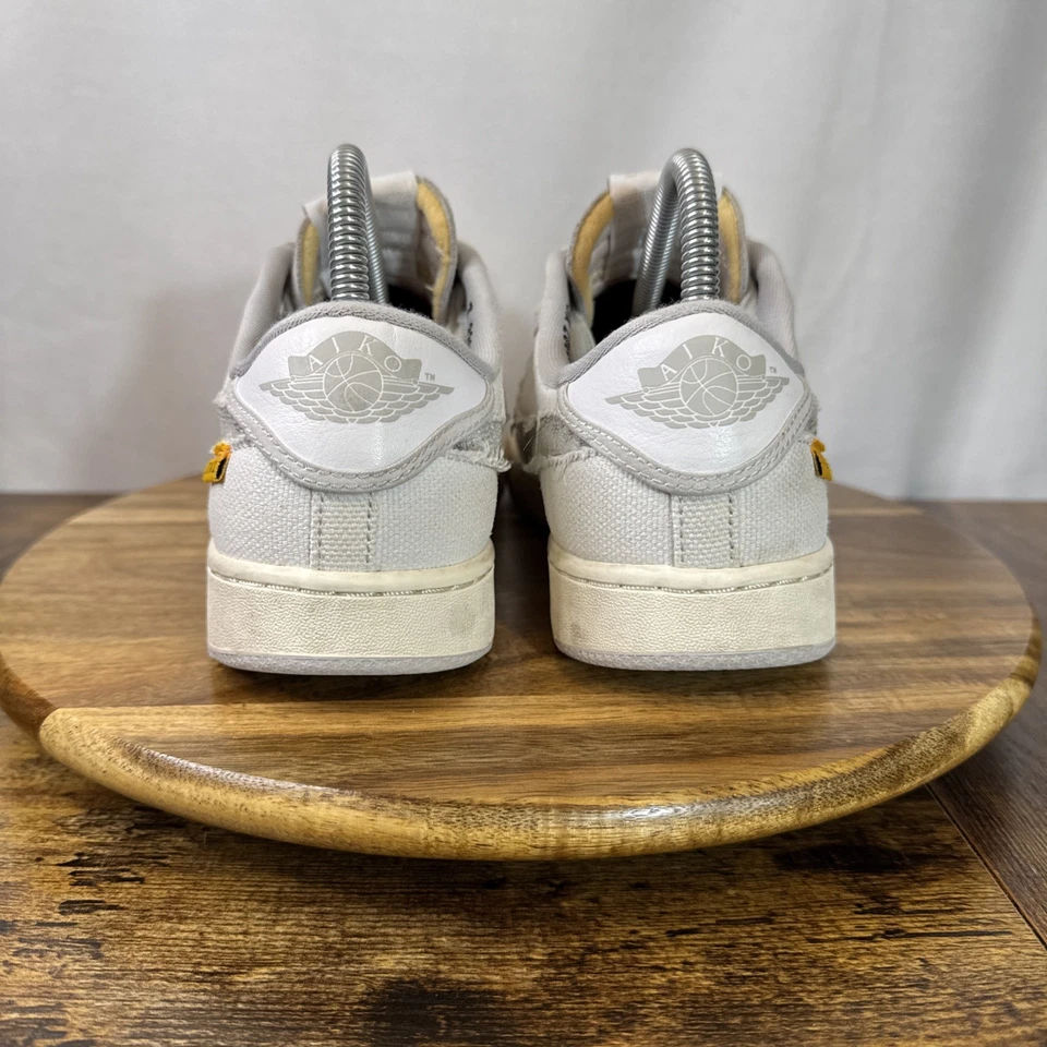 Jordan 1 KO Union LA Zapatos Para Hombre Talla 7 Atléticos Baloncesto Blanco Gris Raro Foto 4 de 4