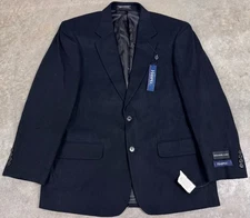 Haspel Camel Hair Blazer Jacket Sz. 40 Short Black Vintage Sport Coat NEW NWT