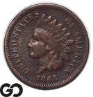 1865 Indian Head Cent Penny