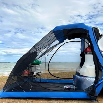SUV Tent for Camping+ Rainfly, Super Easy and Quick Setup car Tents for Camping