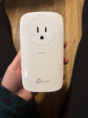 TP-Link AV1200 Gigabit Passthrough Powerline Gaming Plug 2000Mbps TL-PA8010P 
