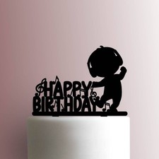 CoComelon ? JJ Happy Birthday - Acrylic Cake Topper