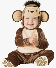 Monkey Costume 18-24 Months, Incharacter, Mischievous Monkey