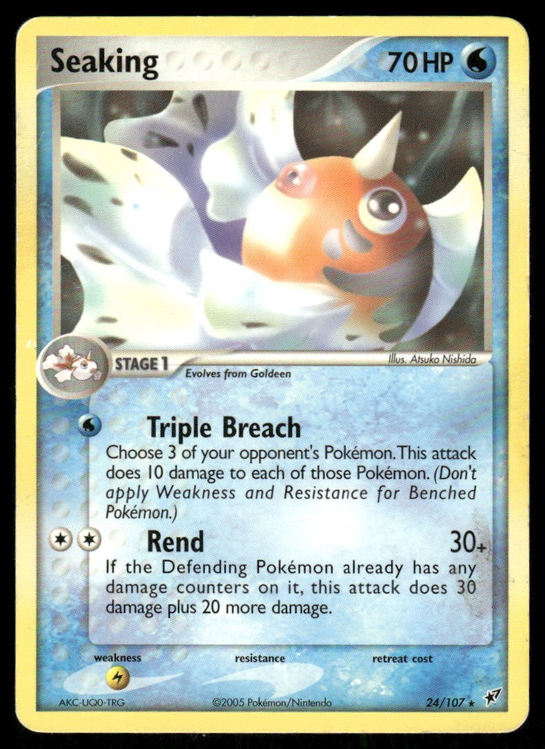 Pokemon Tcg Seaking #24 Pokemon Deoxys MP