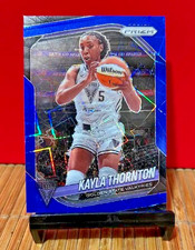 2025 Panini Prizm WNBA Kayla Thornton #17 Blue Velocity Prizm