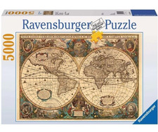 NEW Ravensburger Jigsaw Puzzle 5000 Pieces Antique World Map