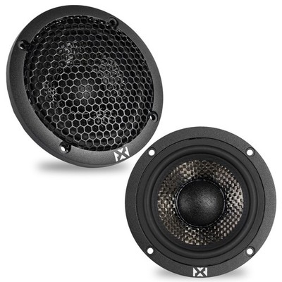 NVX XQS3v2 200W Peak (100W RMS) 3.5'' X-Series v2 NEO Midrange Car Speakers