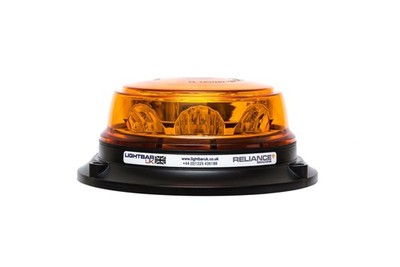 Low Profile drei Schrauben Befestigung R65 drehbar blinkend gelb LED Stroboskop Leuchtfeuer
