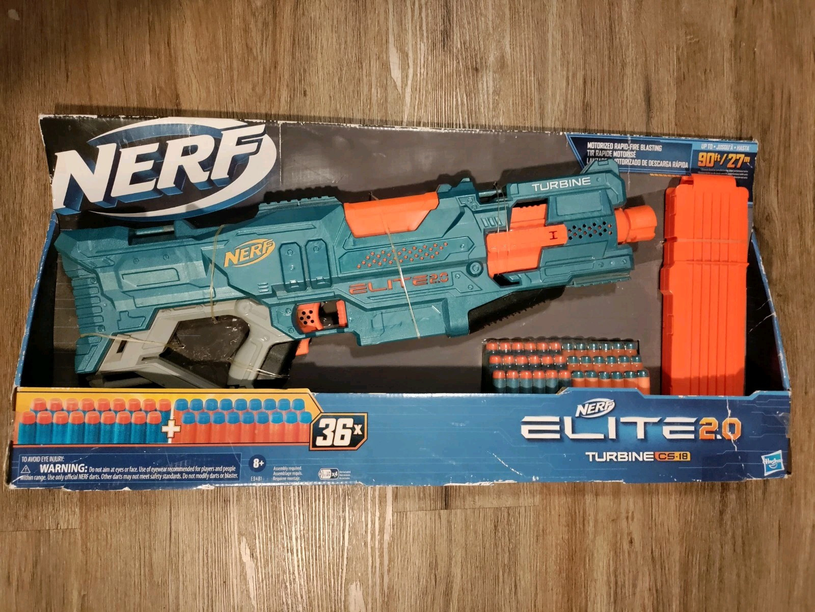Nerf Turbine Pistolas Nerf Motorizadas Nerf ® Elite Lanzador