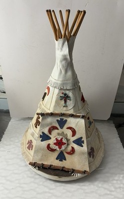 Handcrafted Native American Teepee Model Indian