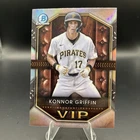 2025 Bowman Chrome Prospects Konnor Griffin VIP Insert Pirates Superstar! VIP-20