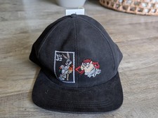 Vtg Deadstock Looney Tunes Bugs Bunny Taz Snapback Hat Stamp Collection USA Made