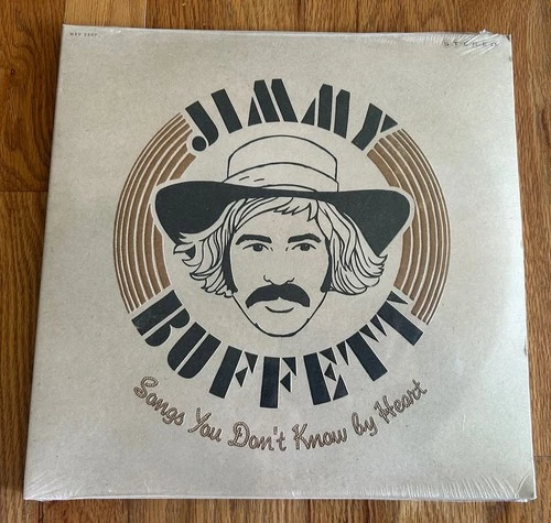Songs You Don't Know By Heart-JIMMY BUFFET Blue VINYL RECORD **NEW SEALED**