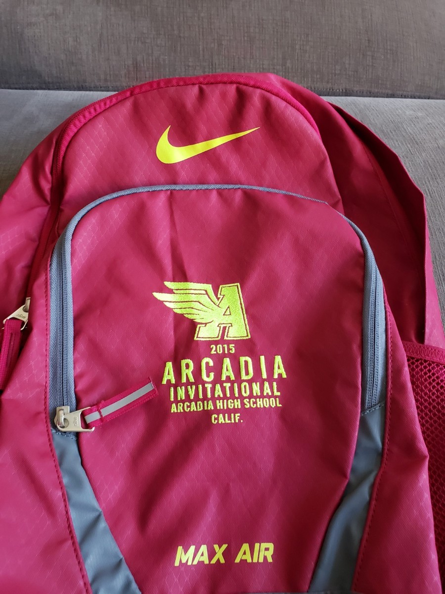 Nike Air MAX Arcadia Invitational 2015 Backpack Limited Rare - VERY GOOD  COND!