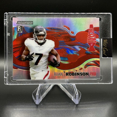 2023 Wild Card Alumination Bijan Robinson groovin red 8/10