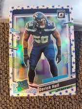 2023 Panini Donruss Optic - Rated Rookie Derick Hall #291 Stars Prizm (RC)