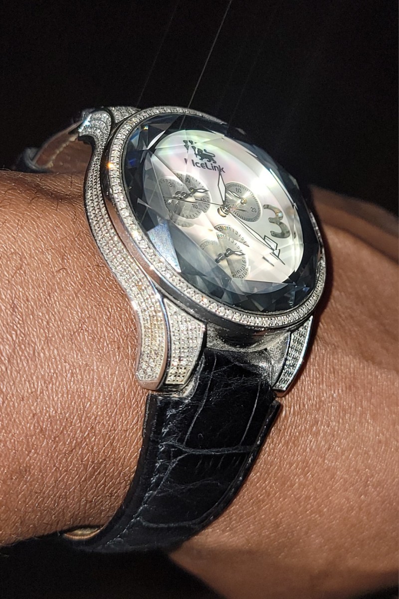 Icelink 2.50 CARATS Diamond Watch Joe Rodeo Don Co | eBay