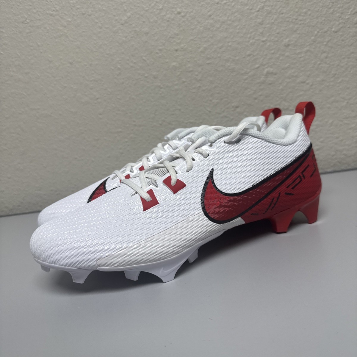 Nike Vapor Edge Speed 360 2 Football Cleats White/Red FQ4045  display picture 2