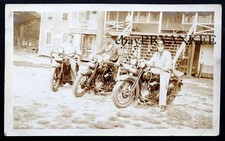 Fotografia MOTO J/JD anni '20 ORIGINALE d'epoca HARLEY DAVIDSON 1928 1929