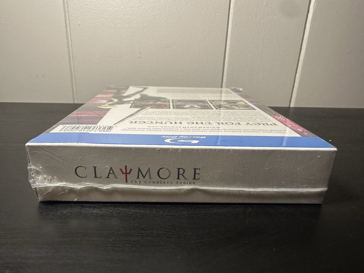 Claymore: The Complete Series (Blu-ray Disc, 2010, 3-Disc Set) for