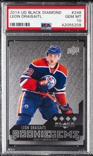 2014 UD BLACK DIAMOND #248 LEON DRAISAITL PSA 10
