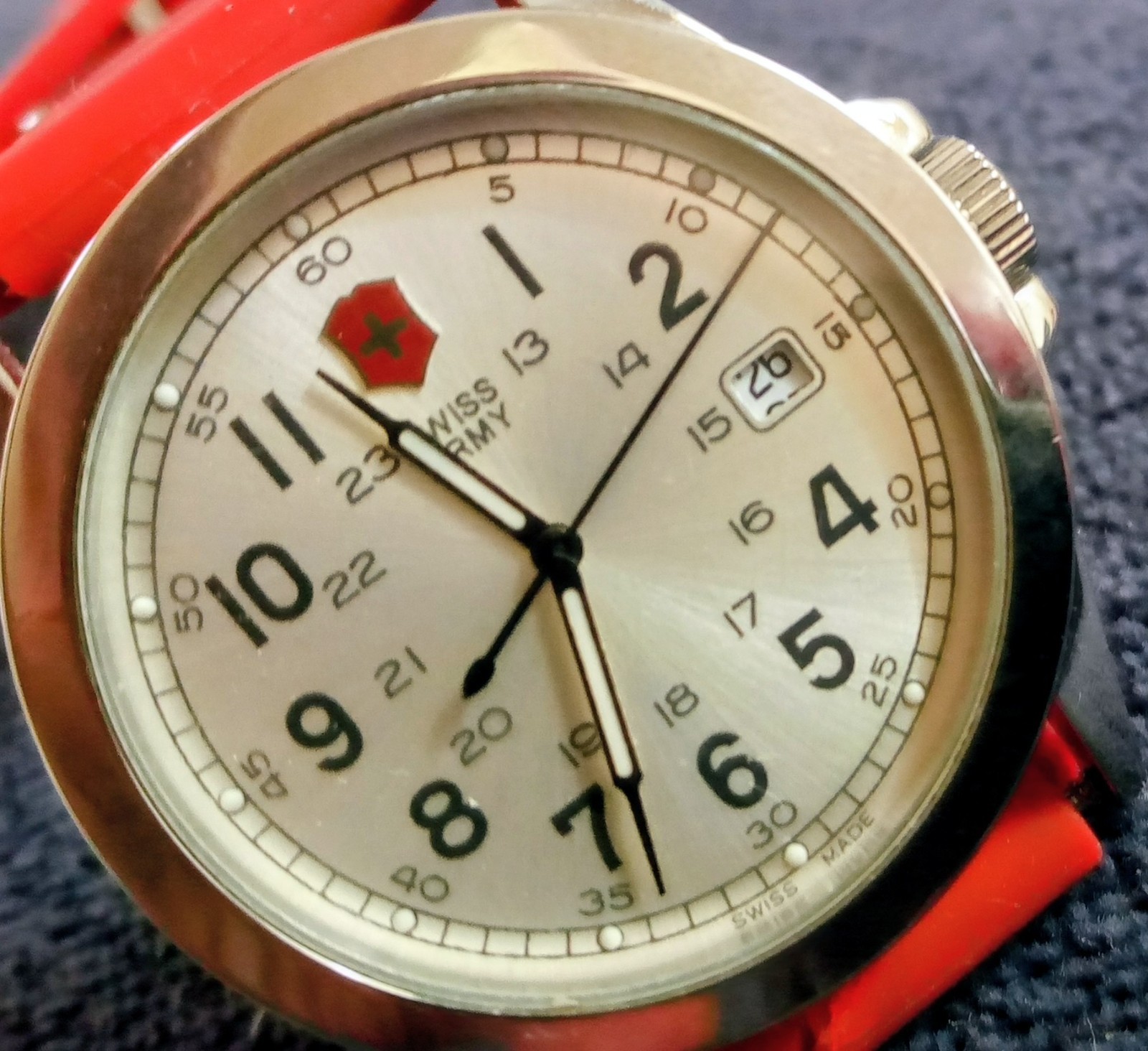 Swiss Army quartz men's watch | eBay