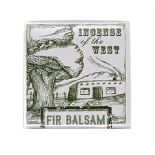 Fir Balsam Wood Incense Bricks, 40 Count - USA Made, No Holder