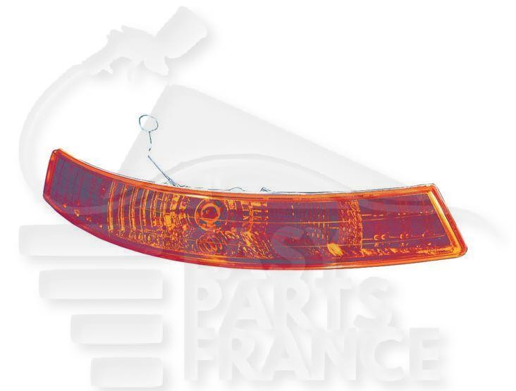 Feu avant droit orange Renault Trafic étanche à haute luminosité