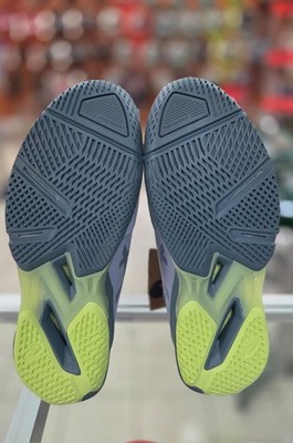 Asics Solution Speed FF 4 Grey Blue-Ironclad Men's Shoes | eBay
