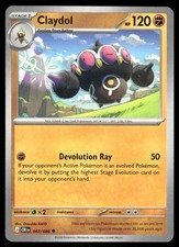 Claydol 047/086 - ME04: Chaos Rising - Uncommon NM