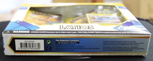 Pokemon Dragon Majesty LATIOS Pin Collection factory Sealed NEW - Bild 6 von 6