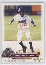 2003 Grandstand Carolina League All-Stars Andres Blanco 1c7