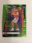 2024 Panini Prizm - Rookies Bo Nix #309 Neon Green Pulsar Prizm (RC)