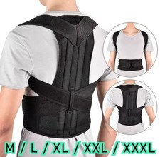 Reinforced Belt Lumbar Column Posture Corrector Vest Adjustable Back Support...
