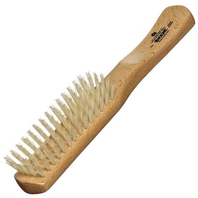 Kent LG3 Finest Hair Brushes for Women - Natural Beechwood and LG3, White 