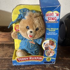 Teddy Ruxpin Adventure Hug 'n Sing Plush Fast 3 Day US