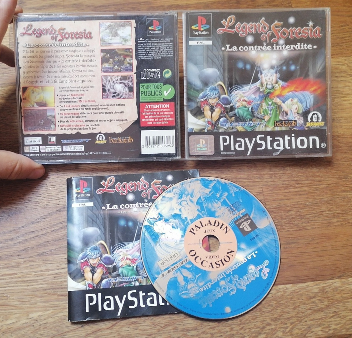 Legend of foresia la contrée interdite FR [Complet] PS1 & PS2