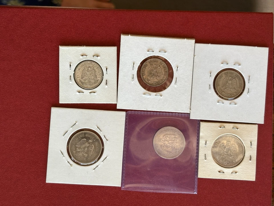 Mexico 20 Centavos Silver Lot — 1905-1942 — 15 Coins — BU/Early Dates — 1.4 ASW - Image 2 of 4