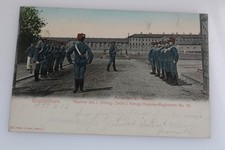 Postkarte Ansichtskarte AK Kaserne Kgl. Säch...