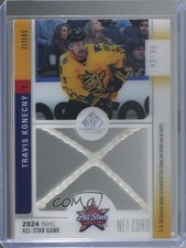 2024 Upper Deck SP Game Used All-Star Net Cord Relics 2/35 Travis Konecny 1s39