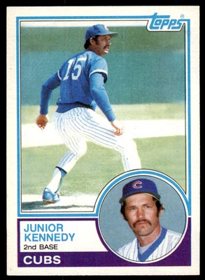 1983 Topps Junior Kennedy . Chicago Cubs #204