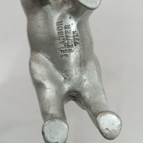 Vintage Selangor Pewter Miniature Elephant Figure 7711, 7712 & 7713 - Picture 8 of 10