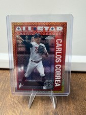 2025 Topps Series 2 - 1990 Topps Chrome Silver Pack All-Stars Carlos Correa