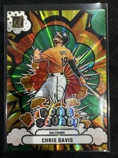 2025 Donruss Baseball - Chris Davis - #1 Bomb Squad Insert ORIOLES Green SP