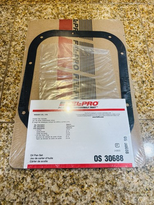#ad Fel Pro OS 30688 Oil Pan Gasket Set fits Nissan Infiniti 3.0L 3.5L V6 1995 2022 $10.00