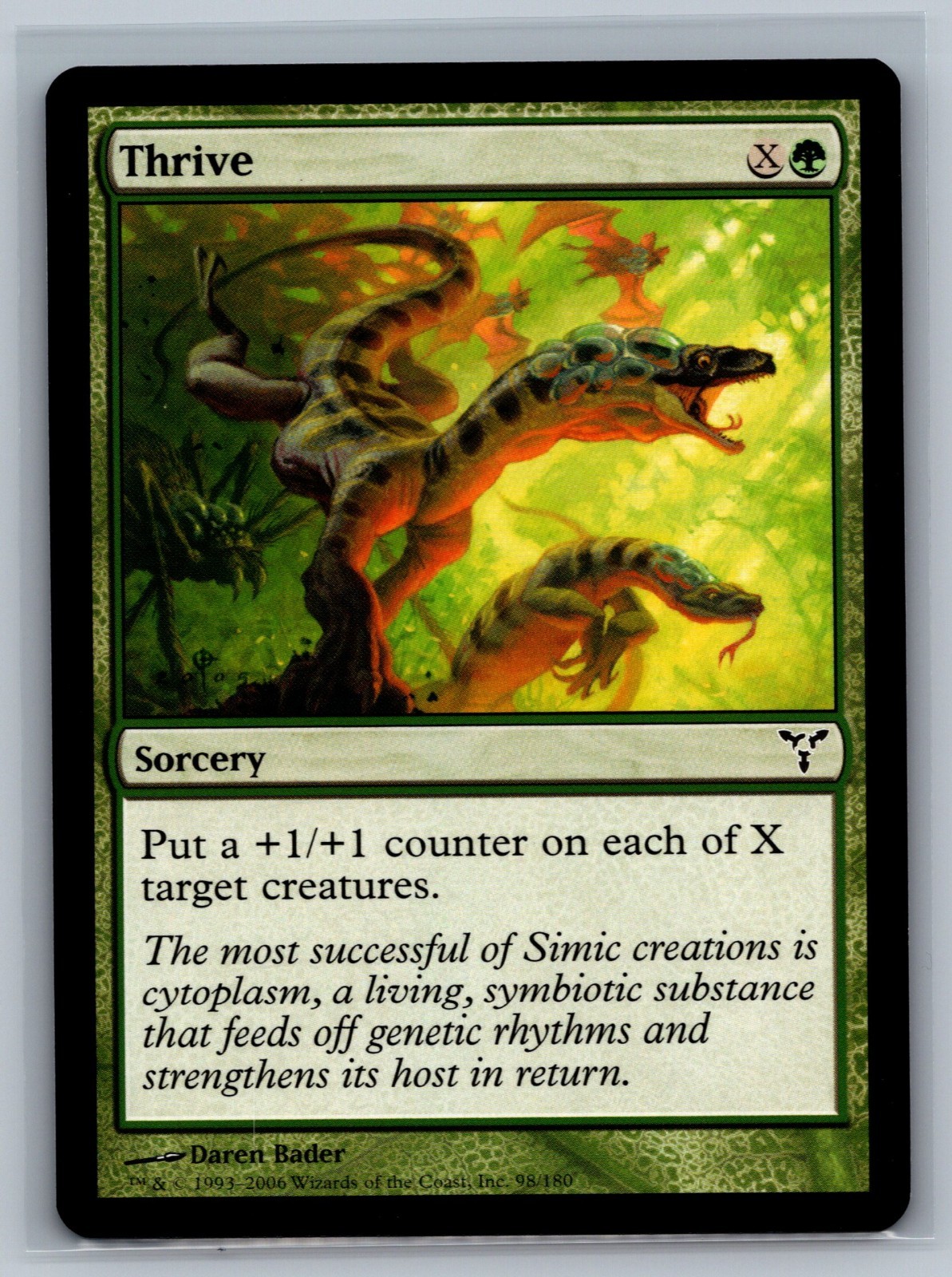 Magic MTG Dissension 4x Thrive #98/180 TCG CCG Playset