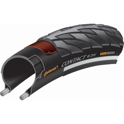 Continental Fahrrad Reifen Contact Reflex 28x1.60'' 42-622 Schwarz Drahtreifen