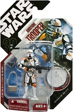 Star Wars 30th Anniversary Basic Figures Airborne Trooper Silver Coin