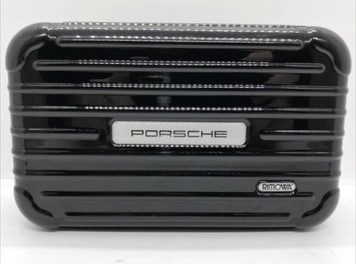 【美品】希少　コラボ　RIMOWA×PORSCHE アメニティケース PORSCHE RIMOWA Pouch Accessory Travel Amenity Case Glossy Black